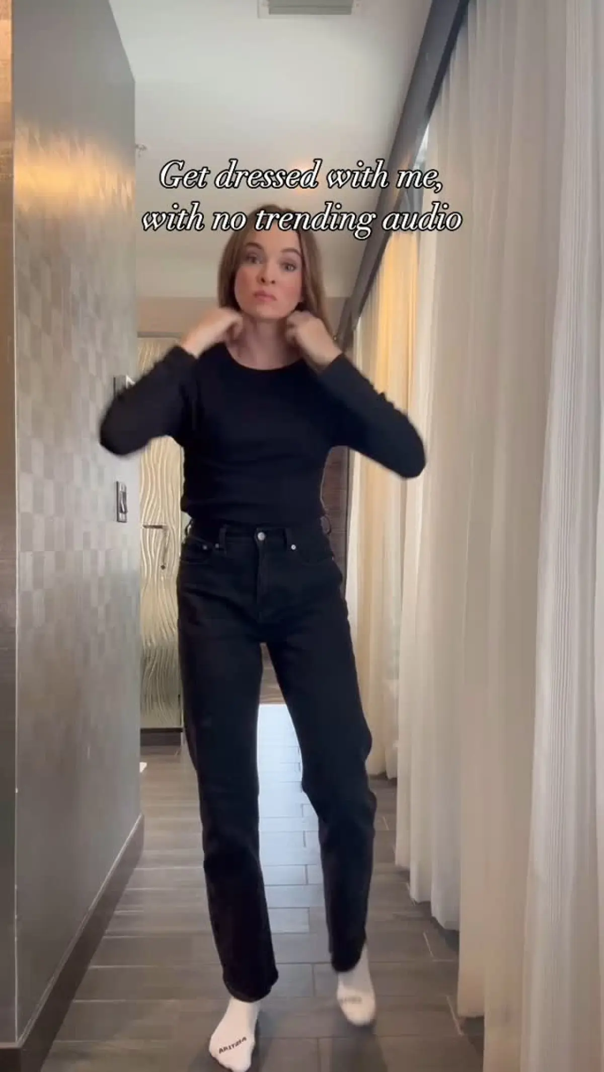 Danielle Panabaker Shares Humorous Moment From Cleveland Trip The Flash star shares a candid look at her travel fashion approach