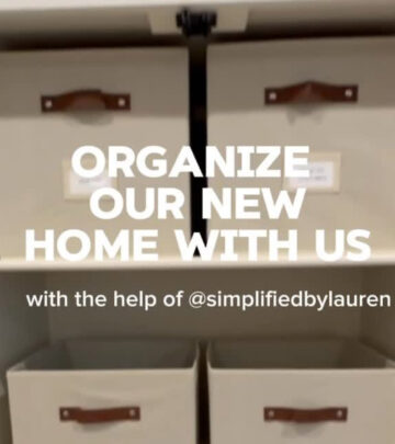 Celebrity Danielle Panabaker reveals her genius home organization tips after moving 4U!