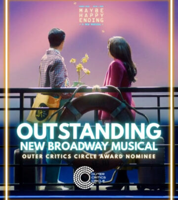 Broadway's sci-fi love story showcases futuristic robotic characters from the critically-acclaimed musical