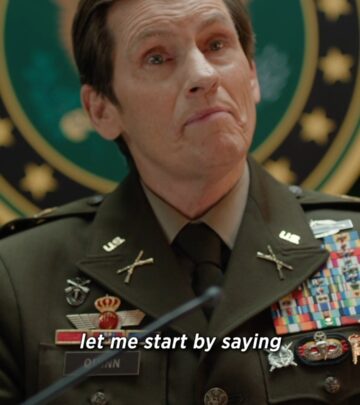 Veteran comedian gets high praise for his military role in the new comedy series.