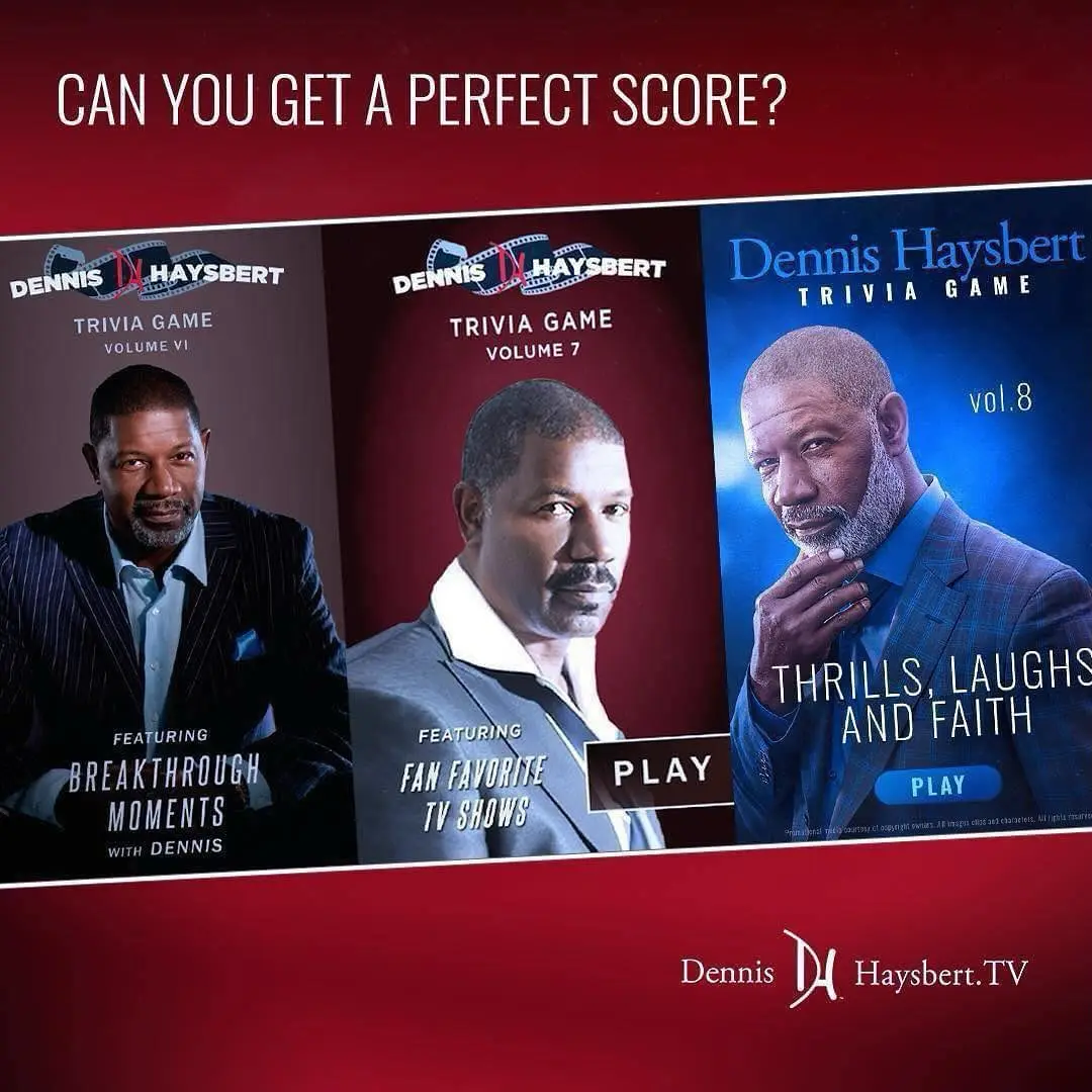Dennis Haysbert Invites Fans To Play Classic Trivia Games On His Official Website Dennis Haysbert Invites Fans To Play Classic Trivia Games On His Official Website
