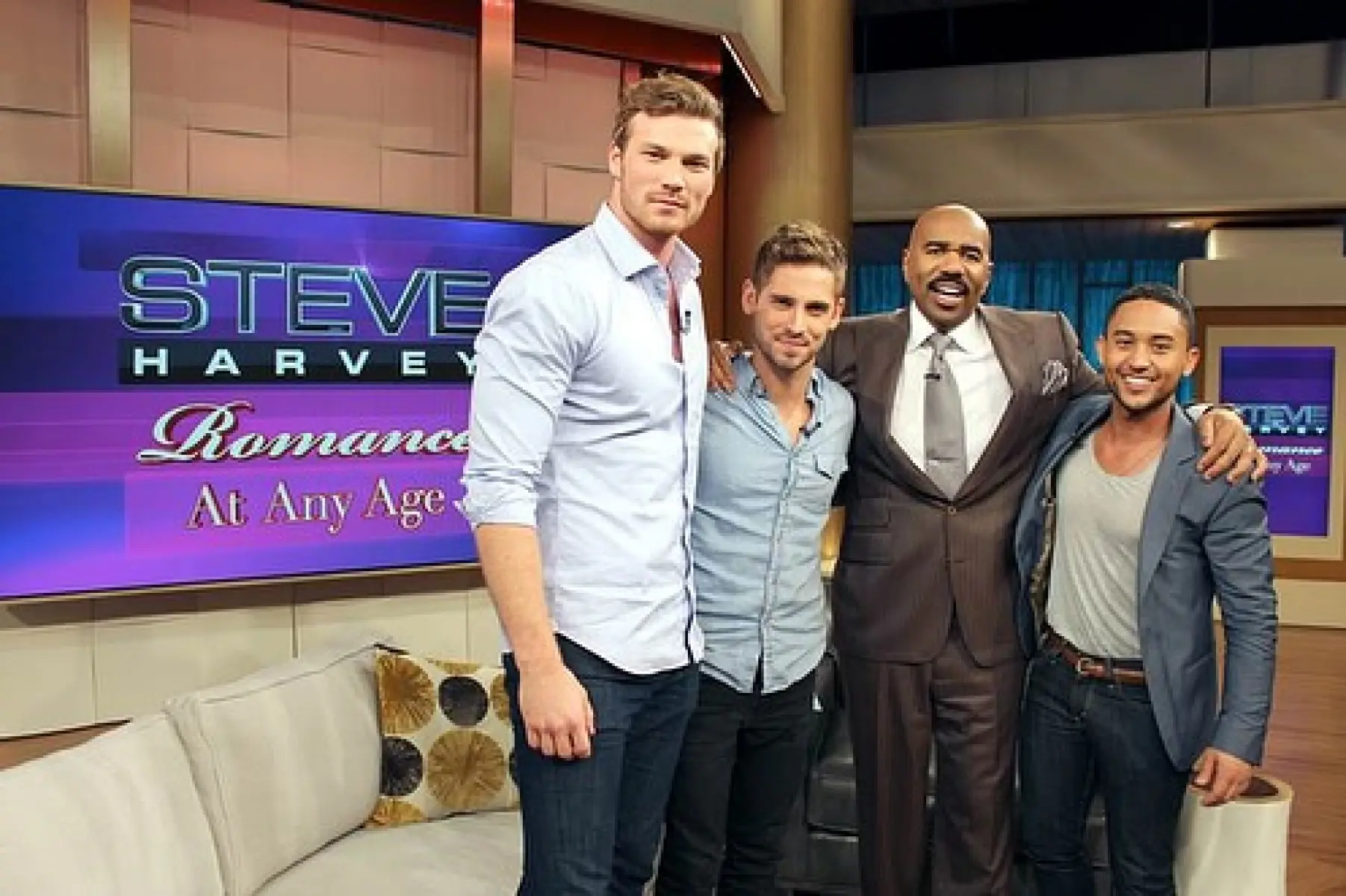 Derek Theler Shares Throwback Memories From ‘Baby Daddy’ Cast Appearance On Steve Harvey Show Actor reminisces about receiving valuable advice from the legendary TV host during interview.