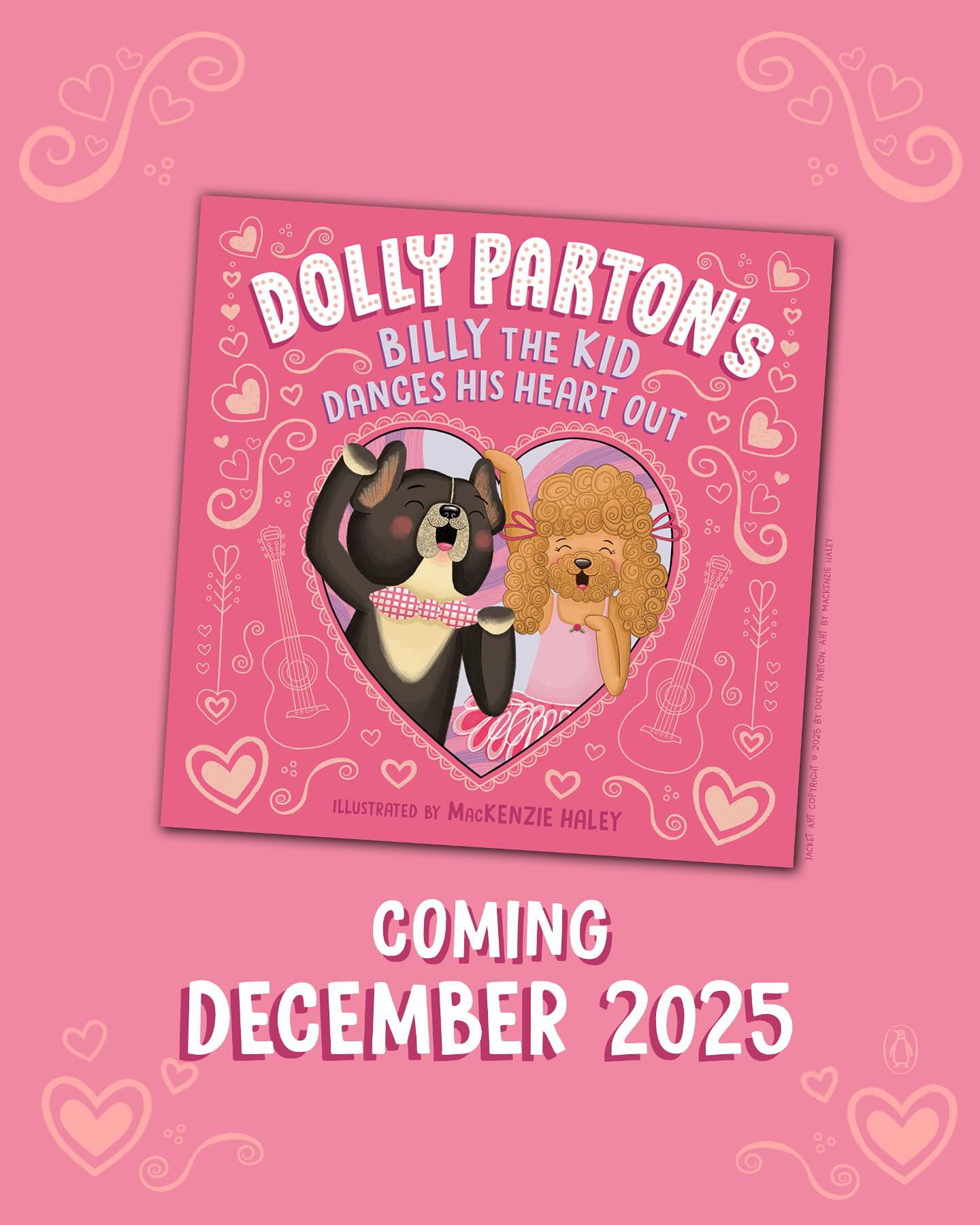 Dolly Parton Unveils New Children’s Book ‘Billy The Kid Dances His Heart Out’ Dolly Parton surprises fans with her newest children's book featuring her beloved god-dog.