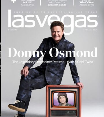 The veteran performer shares how his Vegas show features innovative duets with his younger self