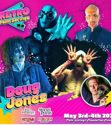Actor and contortionist promises autographs, panels, and huggles this May.