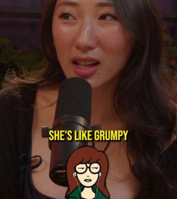 Rapper-turned-podcaster delivers fresh content as co-host channels iconic 'Daria' character.