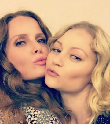 The 'Once Upon a Time' star celebrates her close friend with a carousel of cherished memories