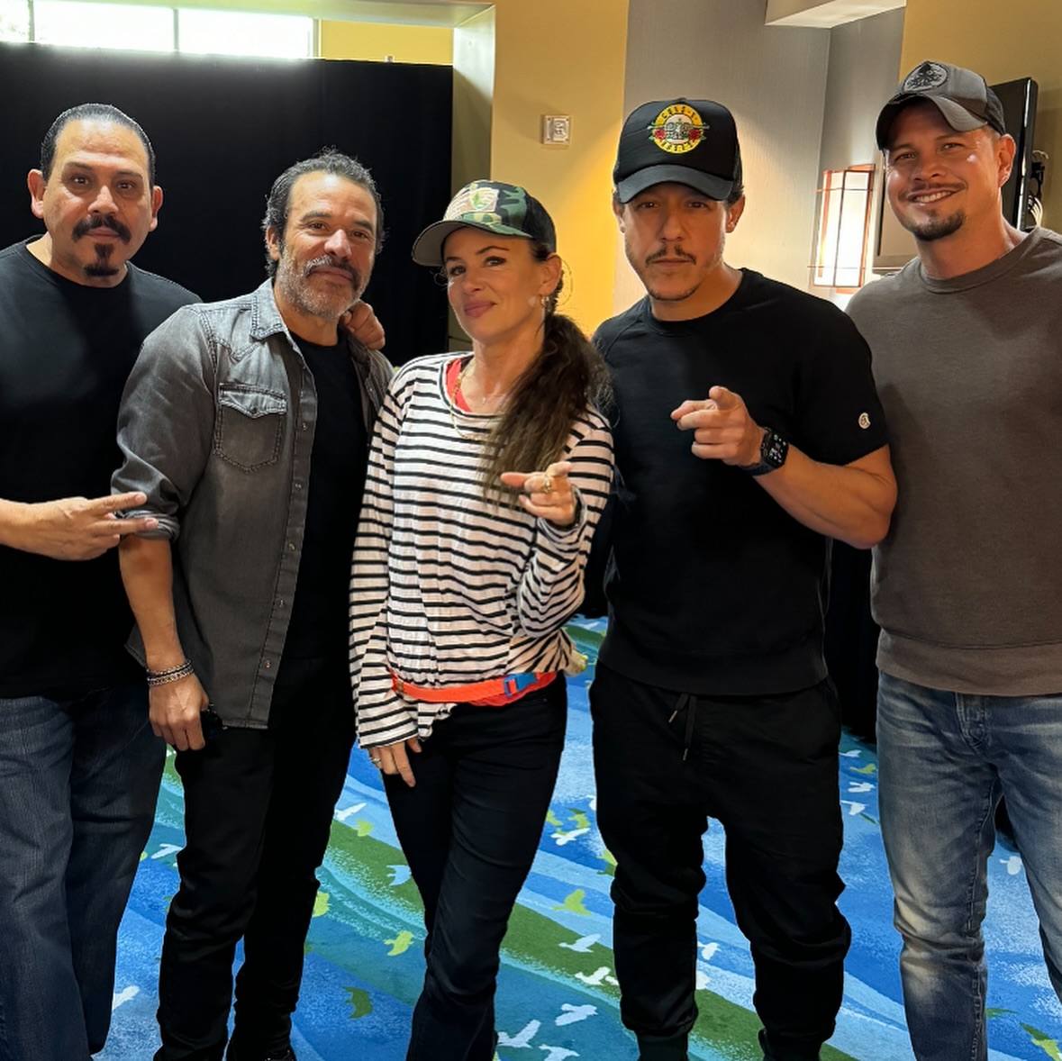 Emilio Rivera Celebrates Comic Con Weekend with Friends