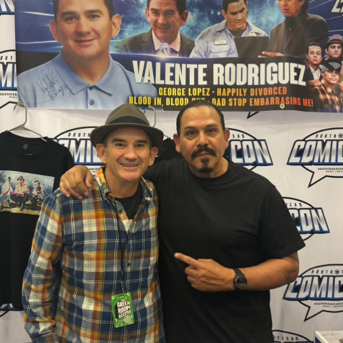 Emilio Rivera Celebrates Comic Con Weekend with Friends