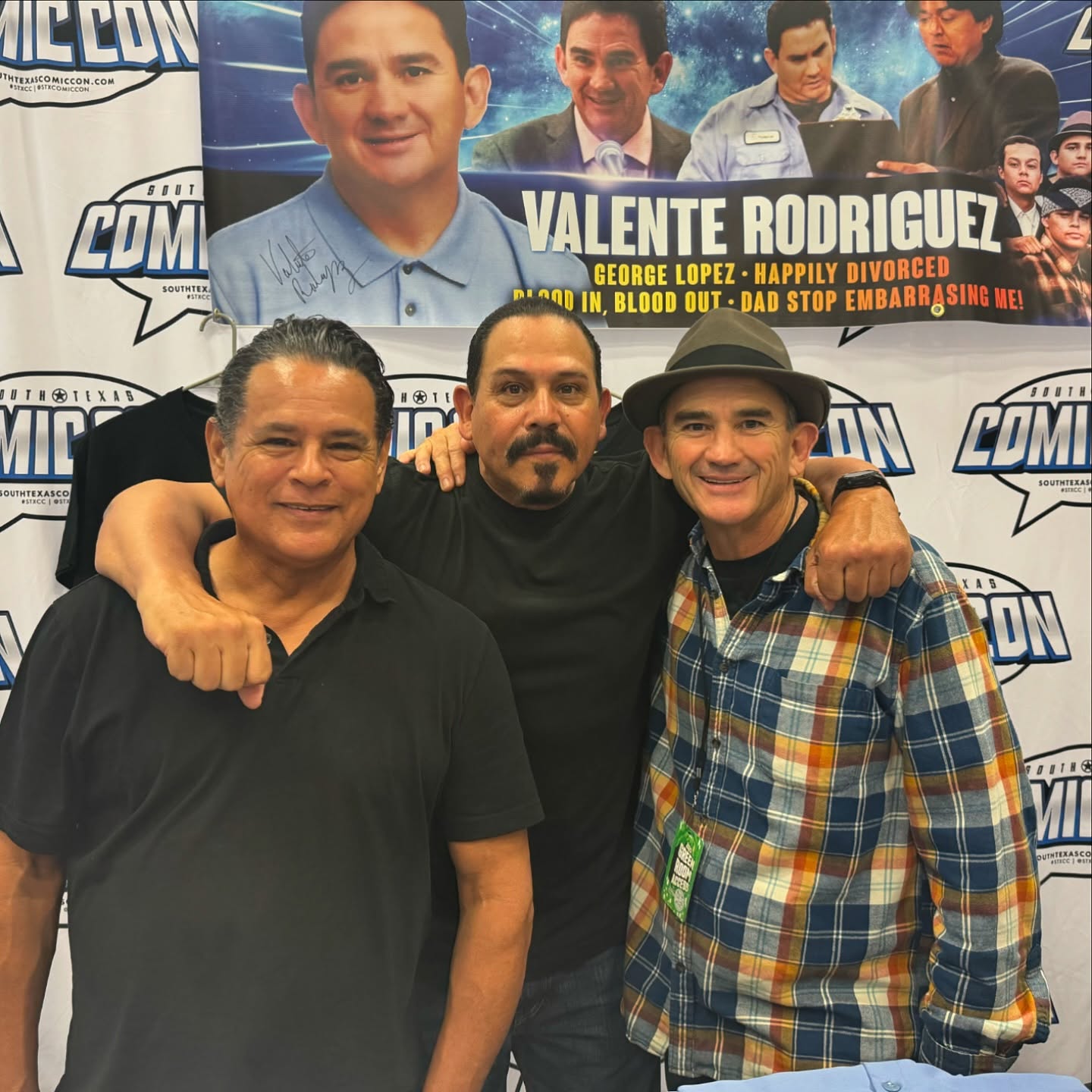 Emilio Rivera Celebrates Comic Con Weekend with Friends
