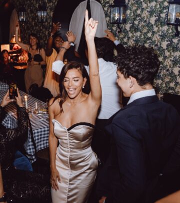 The actress reflects on milestone celebrations with loved ones.