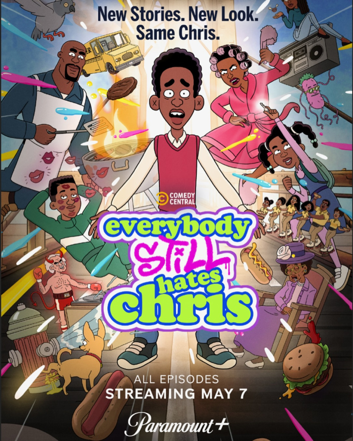 Everybody Still Hates Chris Set for Paramount+ Release Season 1 debuts, May 7 on Paramount+ as Chris Rock brings humor on top streaming screens.