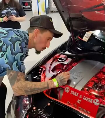 The actor shares his love for the Fast fam who want his signature on everything, from cars to body parts