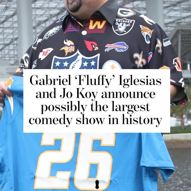 Gabriel Iglesias and Jo Koy Plan Record-Breaking SoFi Stadium Show Gabriel Iglesias And Jo Koy Aim To Break World Record With SoFi Stadium Comedy Show