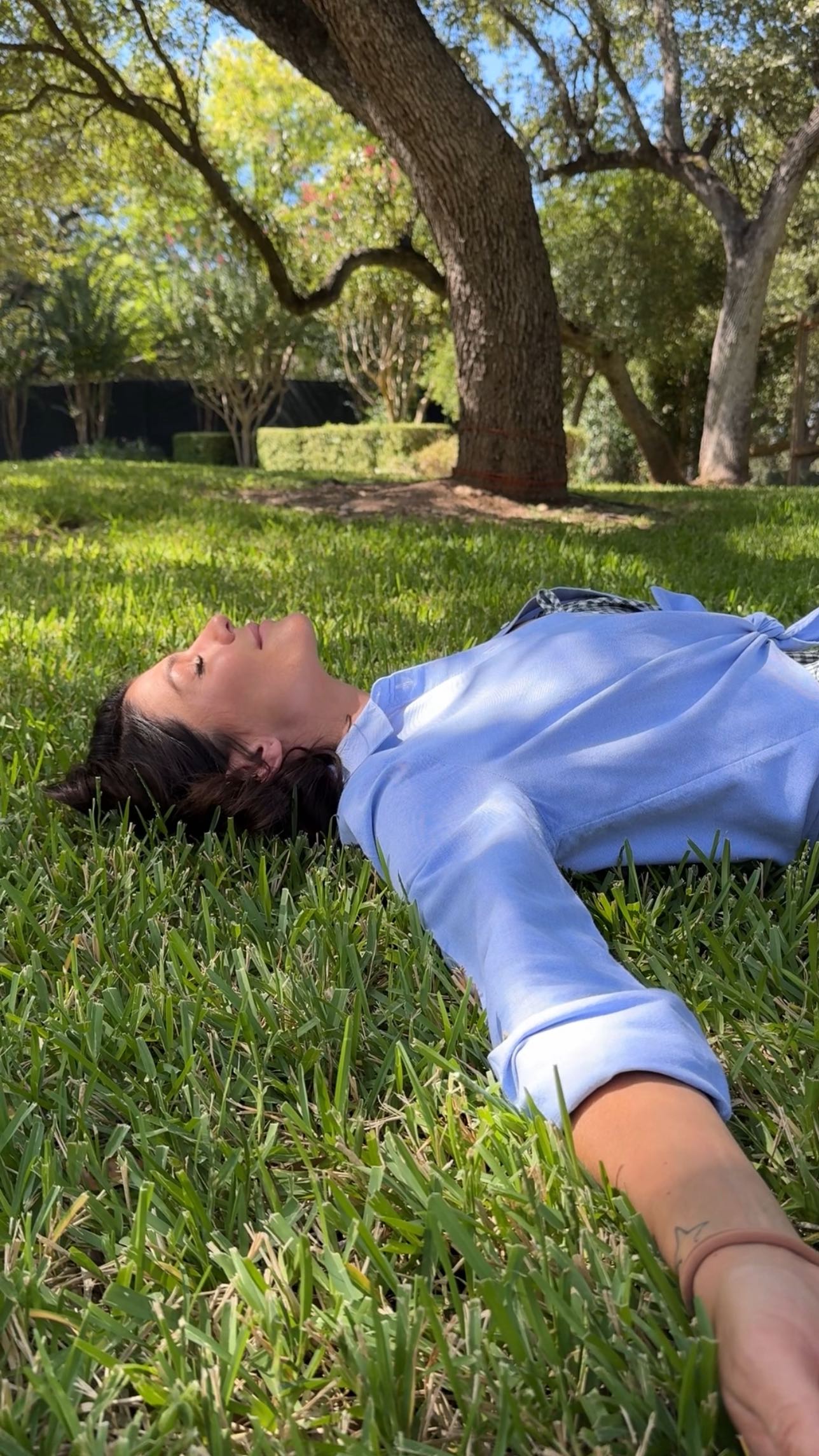 Genevieve Padalecki Inspires Mindful Connection With Nature The actress inspires mindful living, urging us to breathe and connect with nature