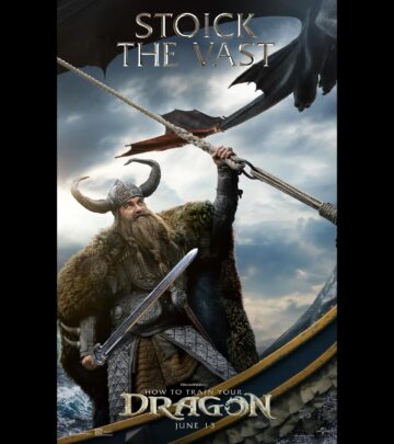 Scottish star reprises role as iconic Viking chief in beloved animated franchise.