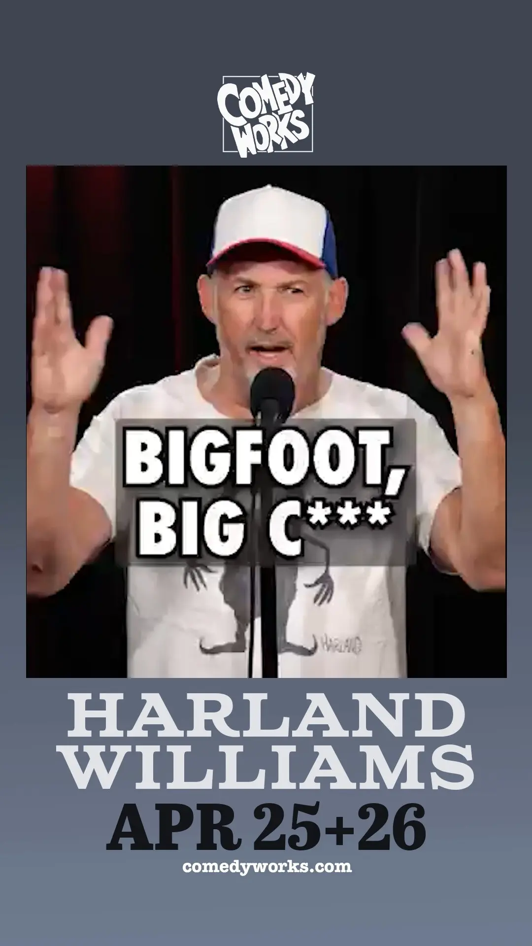 Harland Williams Set To Light Up Comedy Works South This Weekend Harland Williams Set To Light Up Comedy Works South This Weekend
