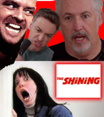 Comedian Harland Williams shares a vintage 'The Shining' moment on Instagram for fans now!