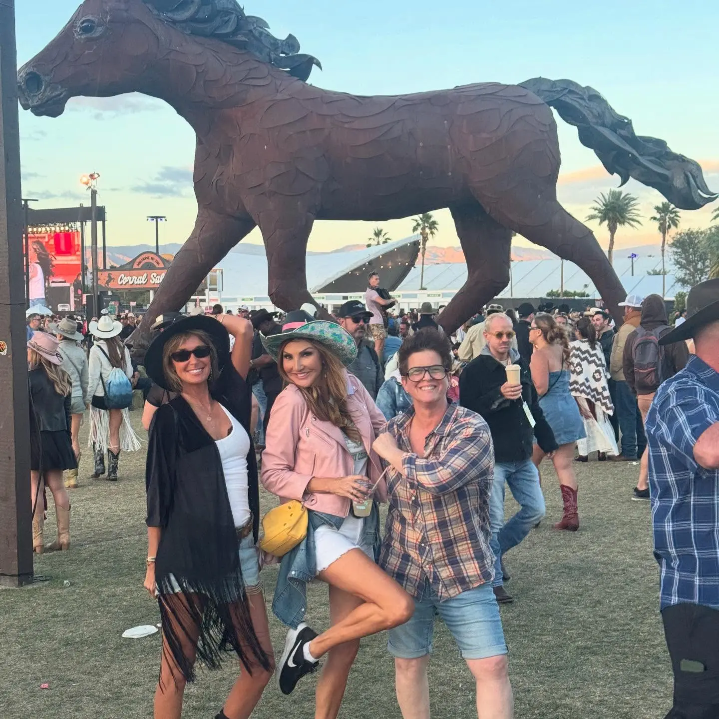 Heather McDonald Shines at Stagecoach Day 2 Hollywood comedian and actress shines at Stagecoach Day 2 with country beats podcast chat & vibrant vibe.