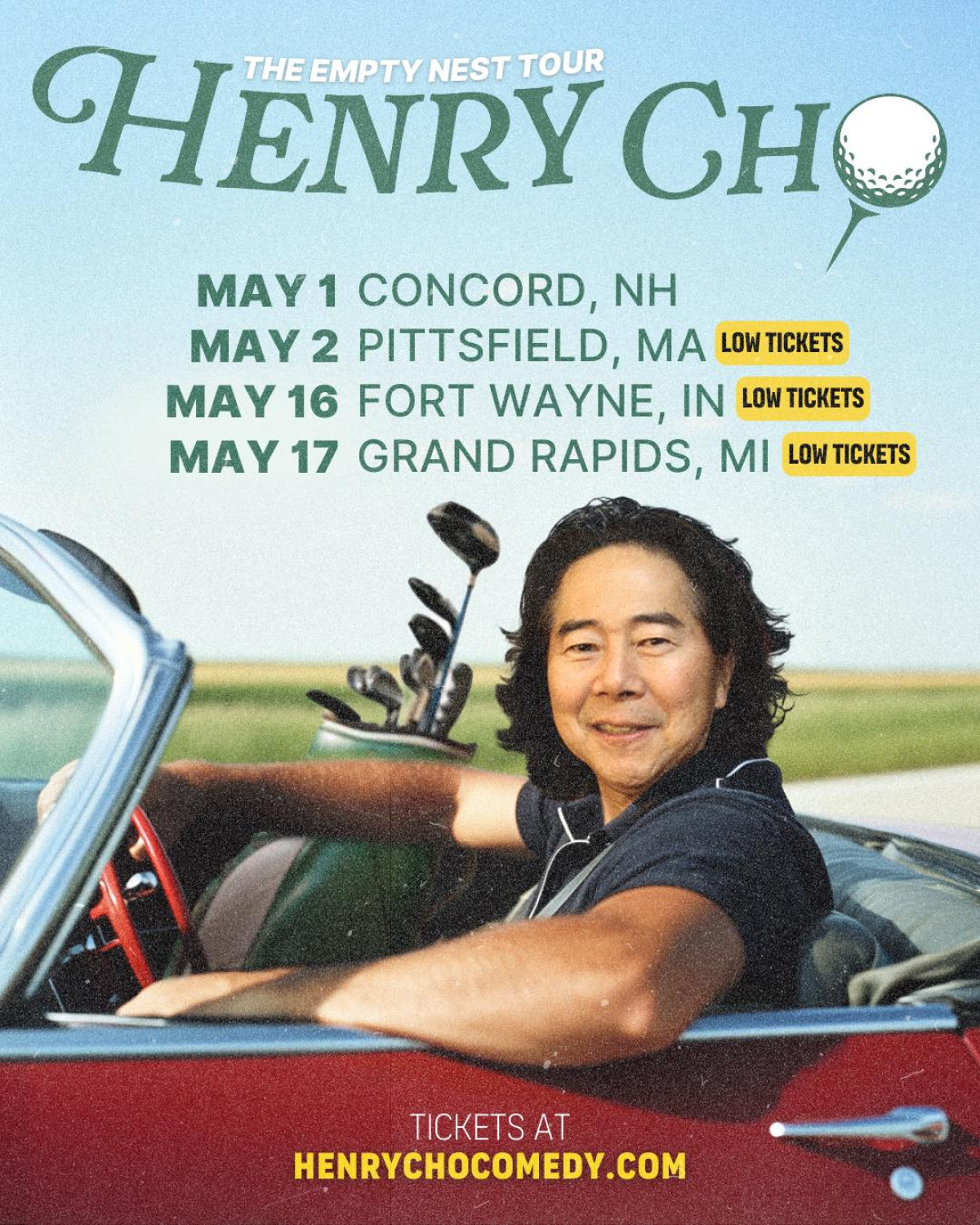 Henry Cho’s New Hampshire Tour Announcement Comedian brings laughter to the Granite state.