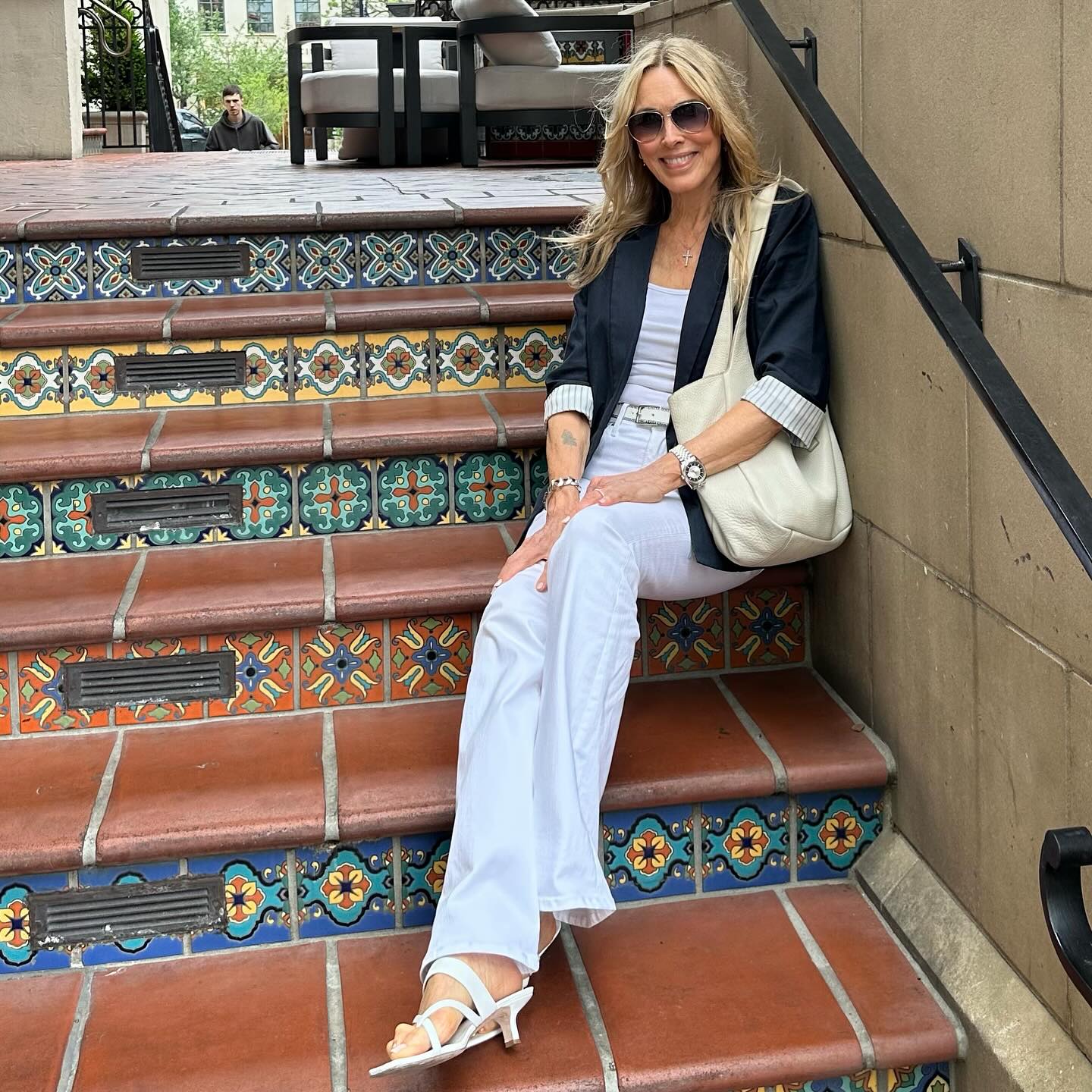 Highland Park Village Shopping Spree With Alana Stewart Alana Stewart enjoys a stylish day at Highland Park Village in Dallas, indulging her love for shopping.