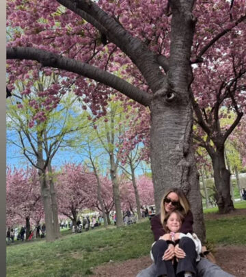Hilary Duff takes on NYC energy, sharing a live candid snap with her boss in the Big Apple