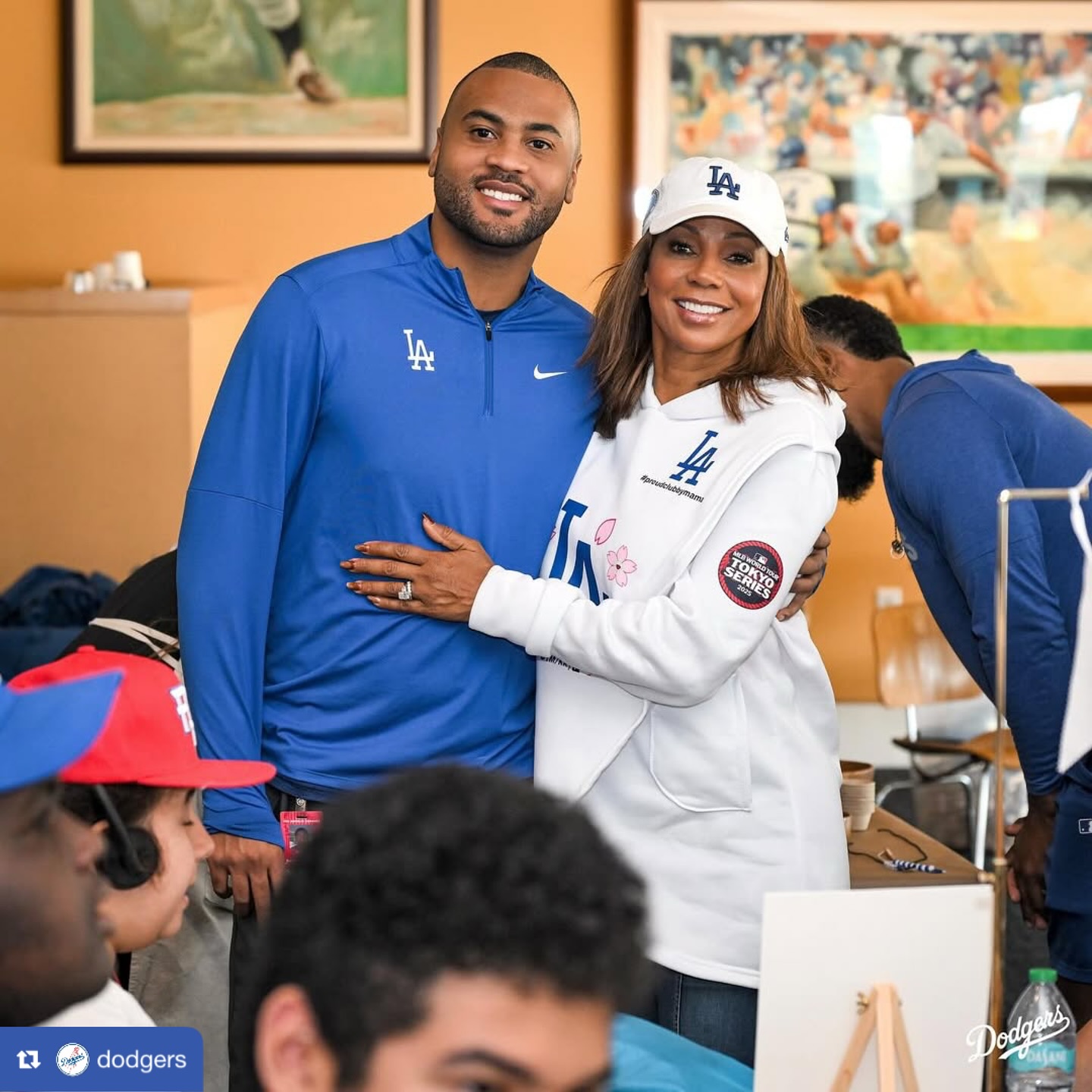 Holly Robinson Peete Hosts Autism Awareness at Dodger Stadium