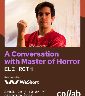 Join horror icon Eli Roth live for insights, chills, and a cult series re-release event.