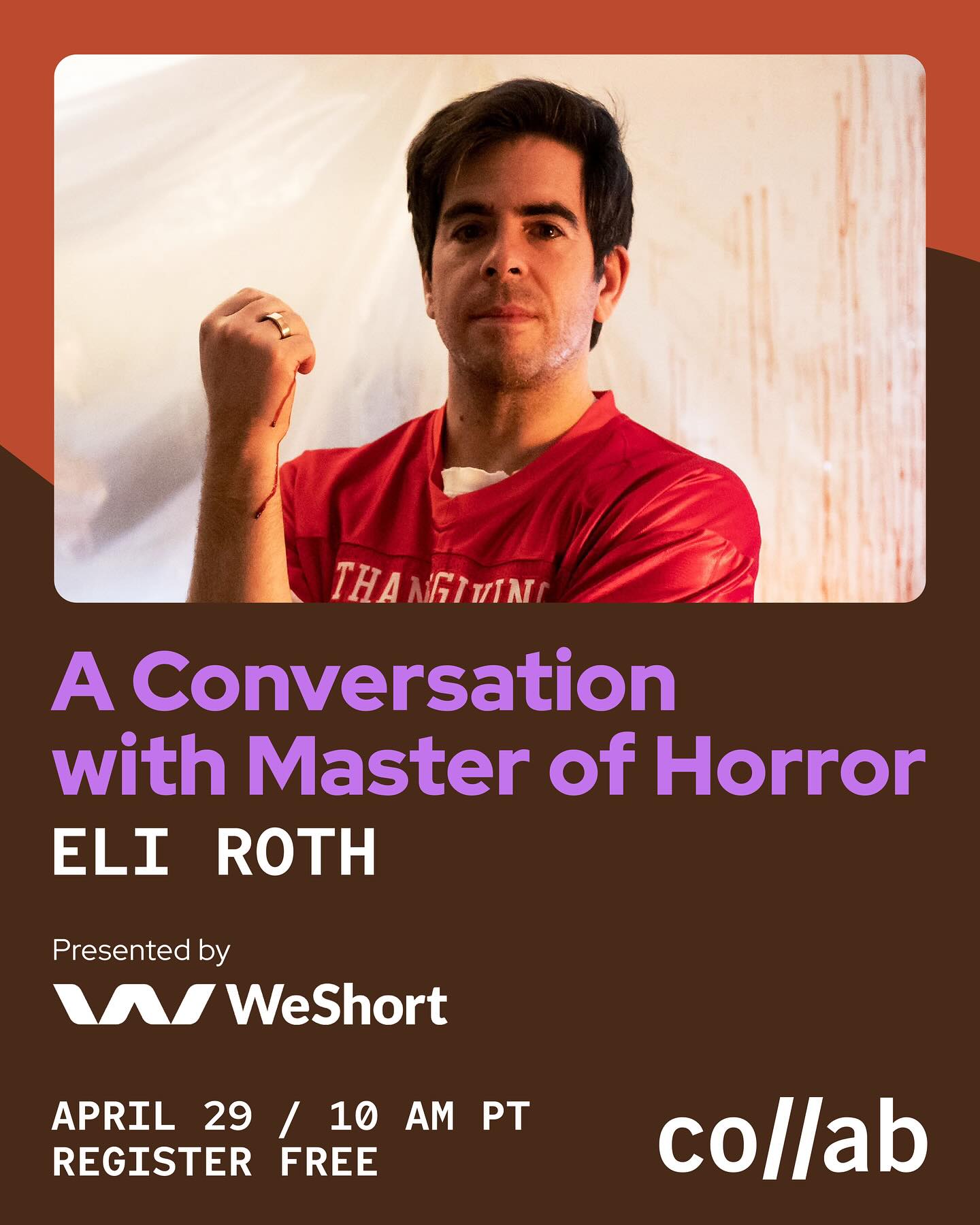 Horror Icon Eli Roth Hosts Free Live Conversation Event Join horror icon Eli Roth live for insights, chills, and a cult series re-release event.