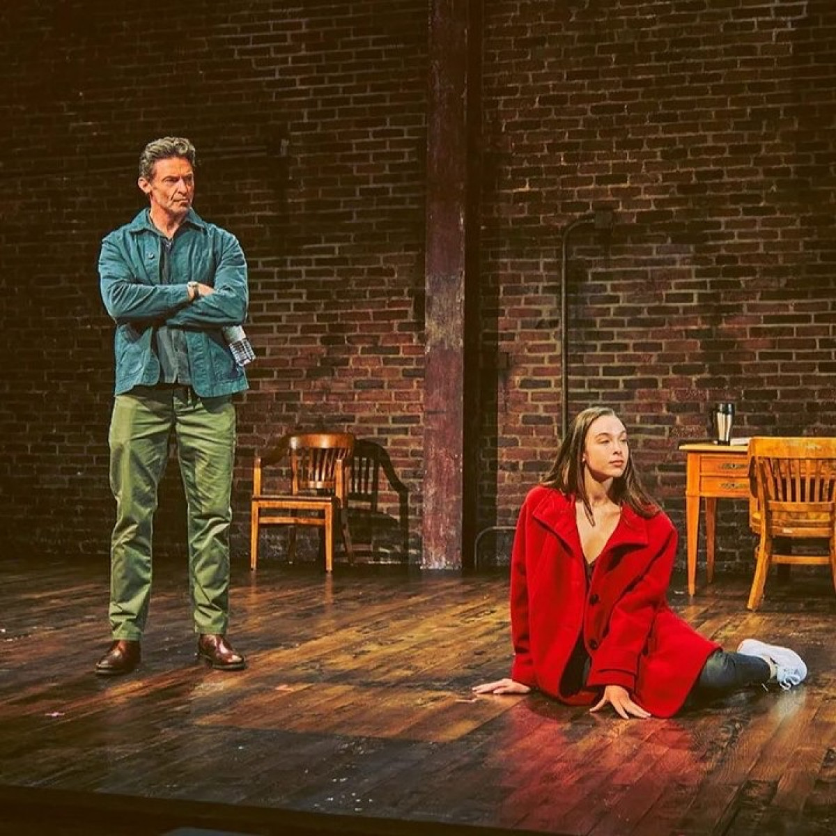 Hugh Jackman Celebrates a Memorable Night With Theatre Collaborators Hugh Jackman thanks theatre teams and innovators for an unforgettable night on stage!!!!!