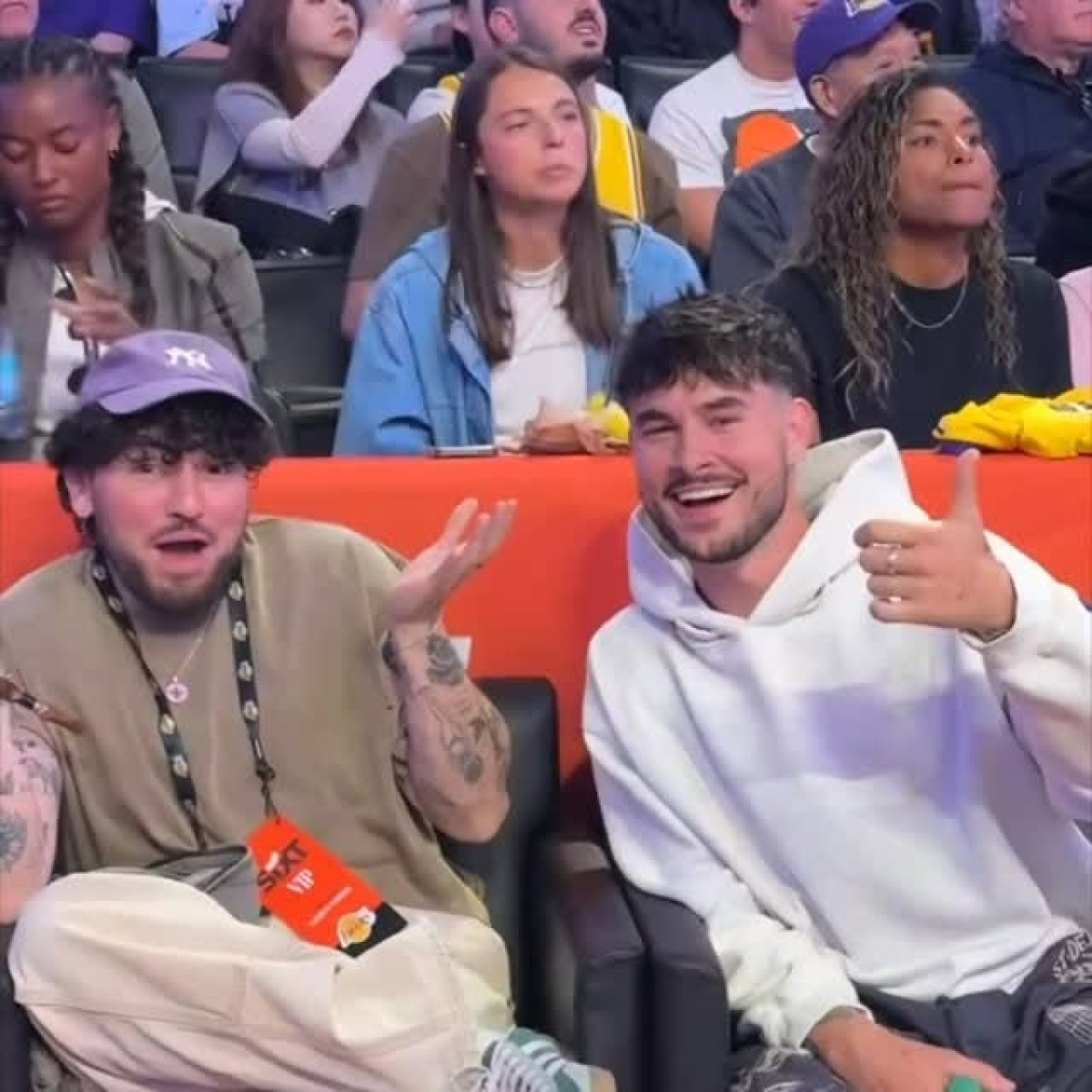 JC Caylen Thanks Sixt for a Fun Night Out JC Caylen thanks Sixt for amazing seats and an unforgettable night out with close friends!