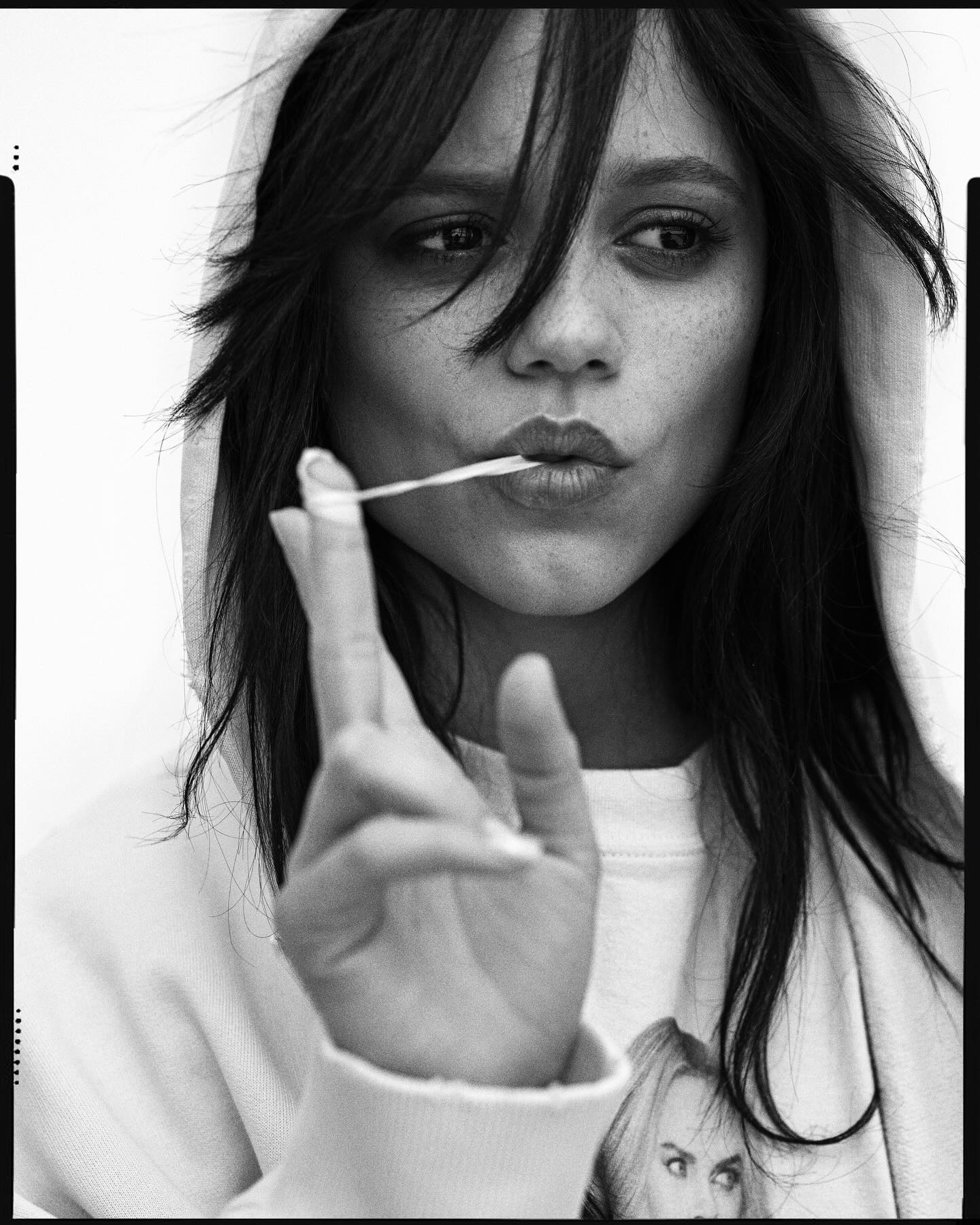 Jenna Ortega Chats With The Weeknd For V Magazine Jenna Ortega engages in an intimate conversation with pop icon The Weeknd for V Magazine.