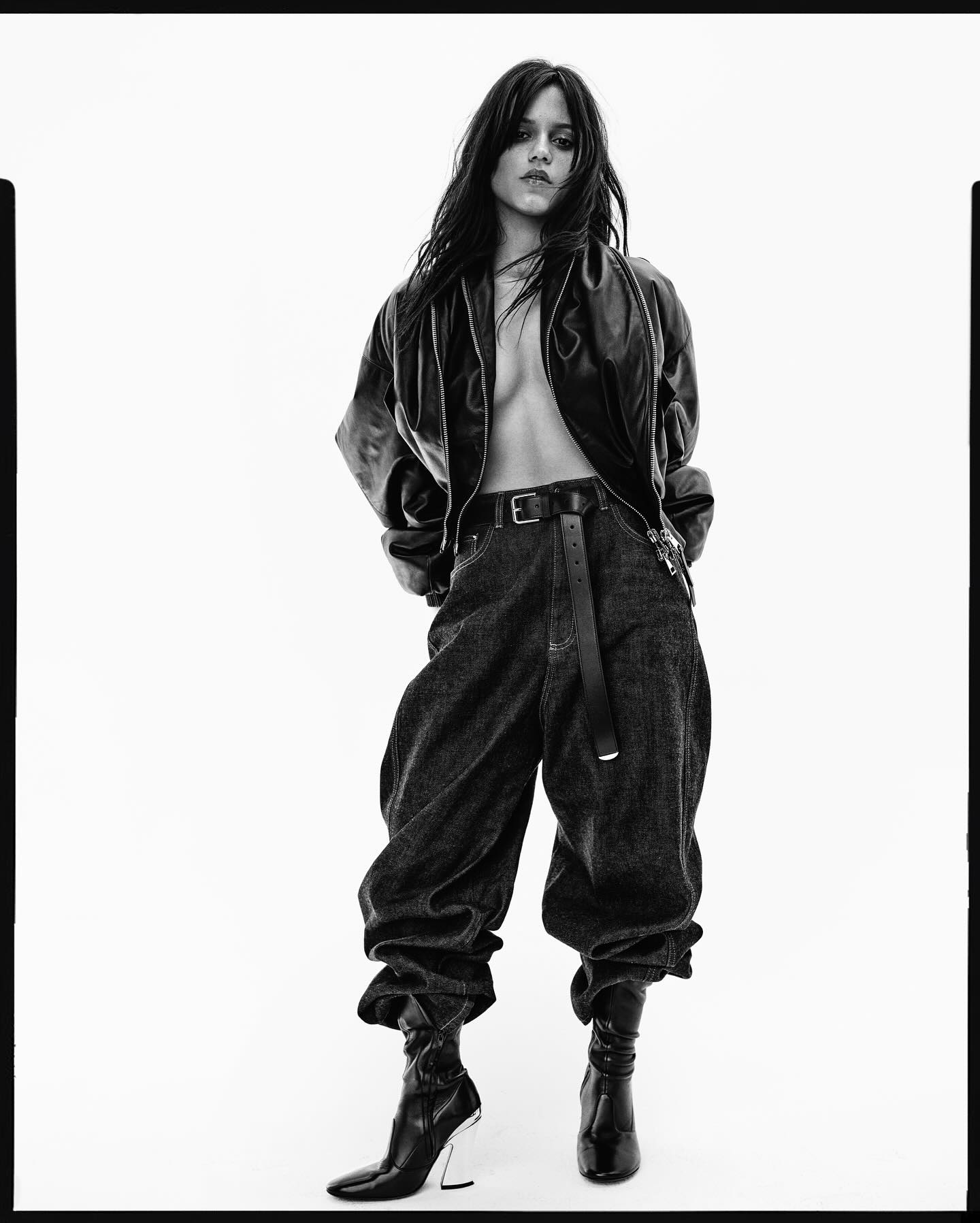 Jenna Ortega Chats With The Weeknd For V Magazine