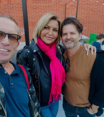 Jennifer Gimenez shares heartfelt moments with her brother Jim Hecht at a cozy dinner now!
