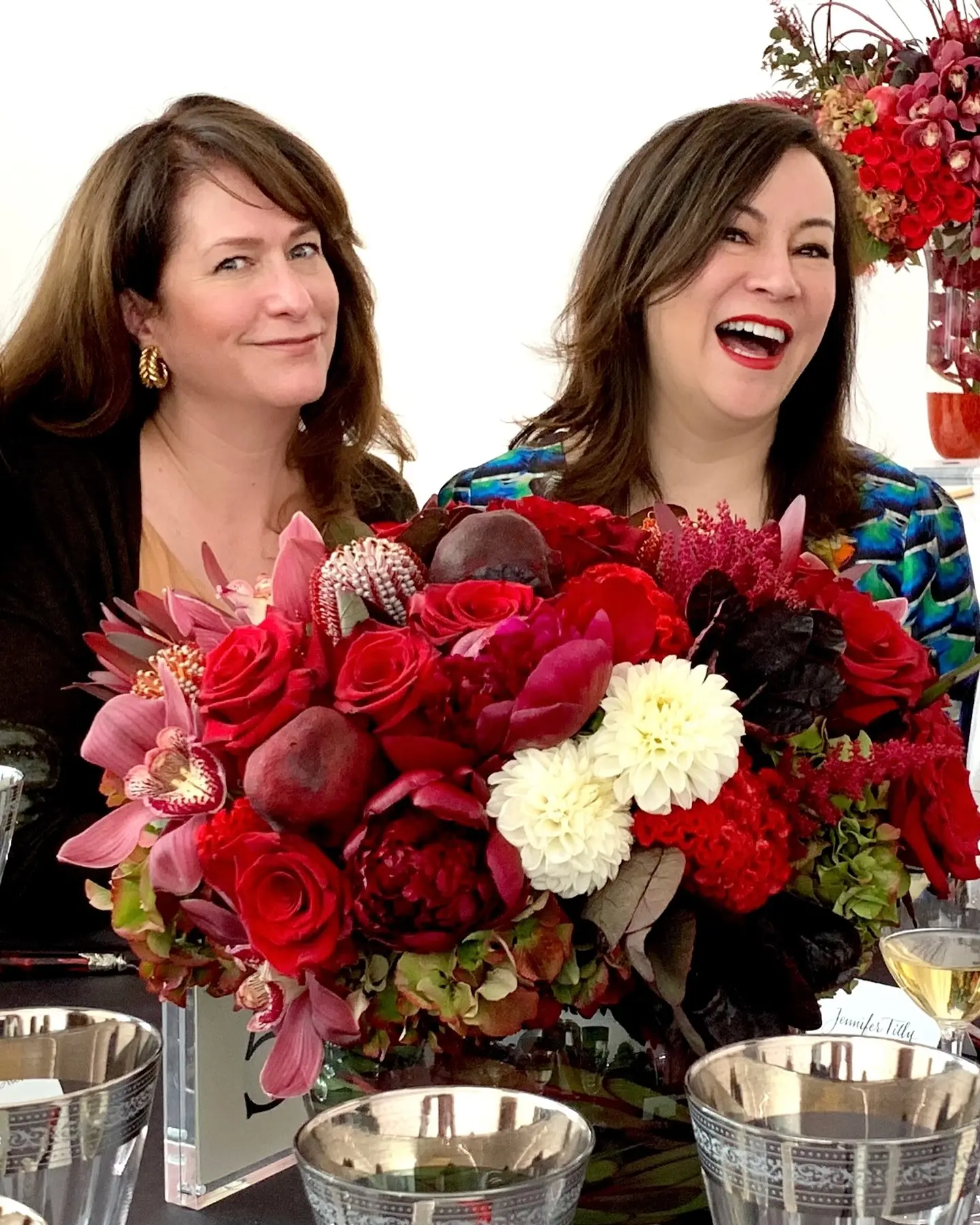 Jennifer Tilly Celebrates Friend's Birthday With Glamorous Photo Collection