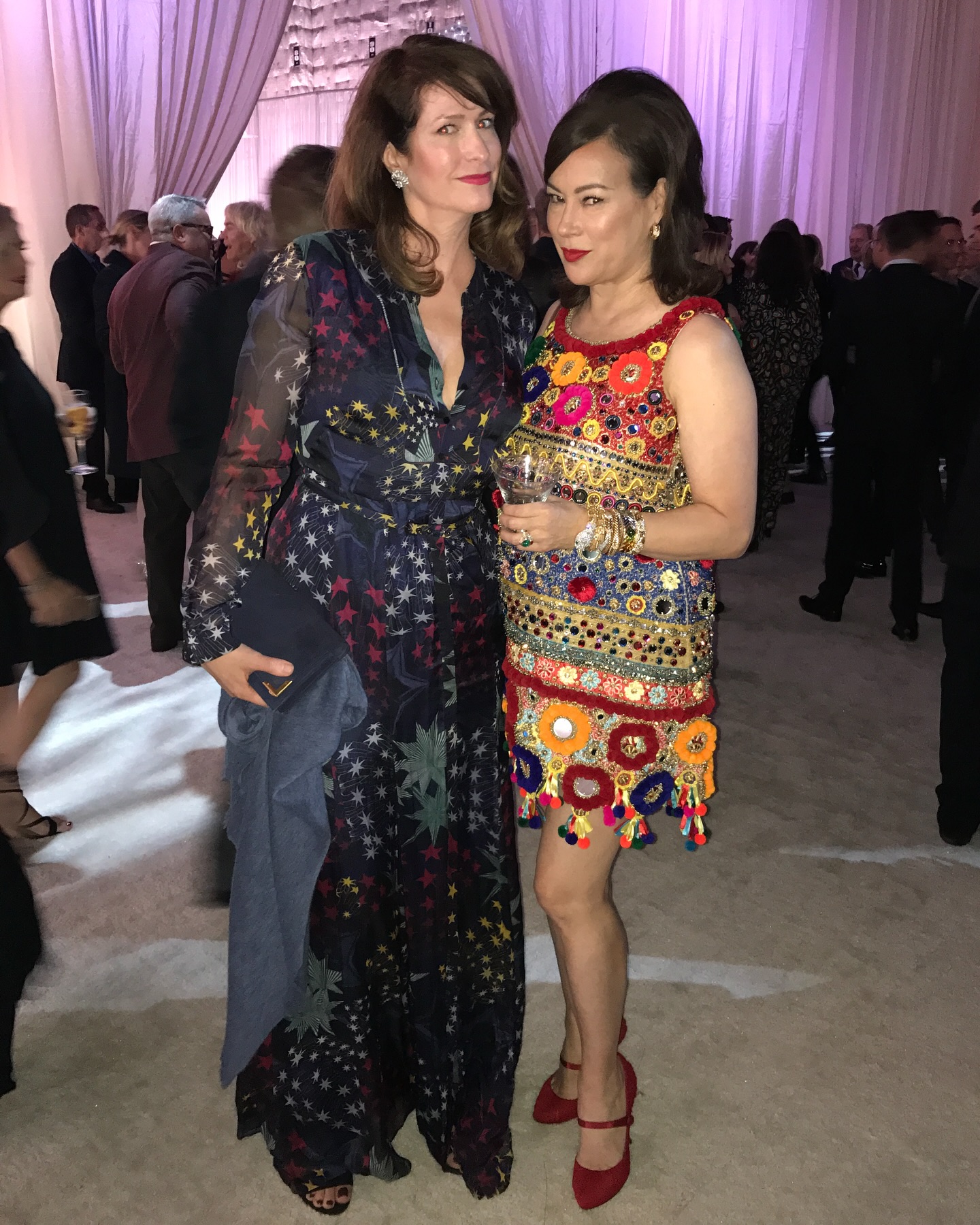Jennifer Tilly Celebrates Friend's Birthday With Glamorous Photo Collection
