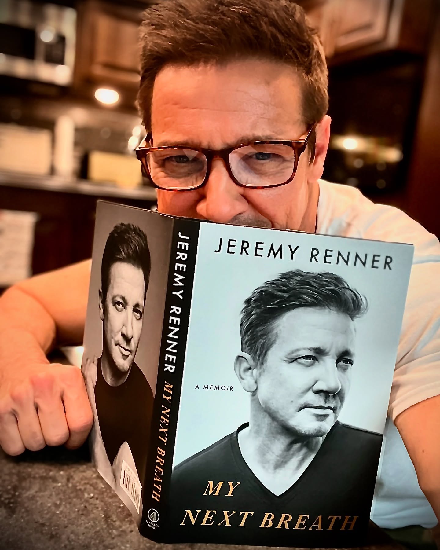 Jeremy Renner Reveals Final Look Of ‘My Next Breath’ Memoir As Release Date Approaches Jeremy Renner Reveals Final Look Of 'My Next Breath' Memoir As Release Date Approaches