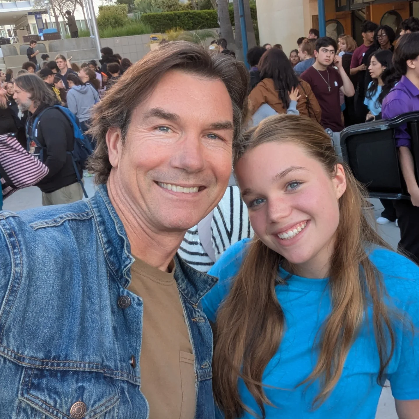 Celebrating CHS Theater and DTASC Official Festival, celebrity Jerry O'Connell marks success.