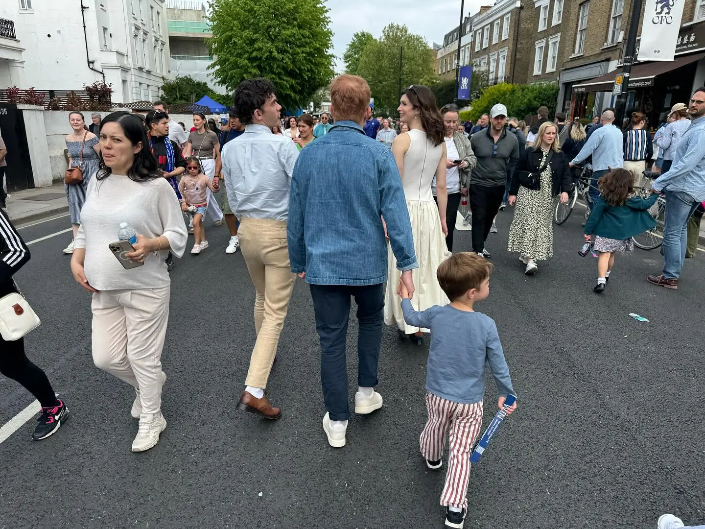 Jesse Tyler Ferguson Cheers on Chelsea FC