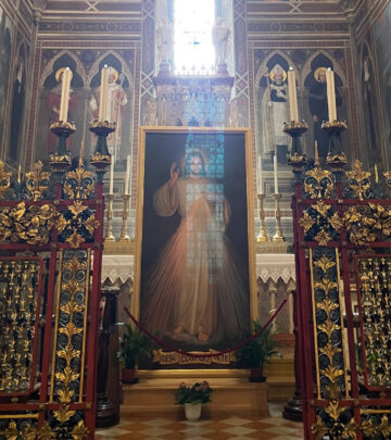 Jim Caviezel marks Divine Mercy Sunday on Instagram, inspiring faith, hope to followers.