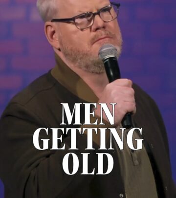 Beloved comedian shares relatable humor about male aging in latest post.