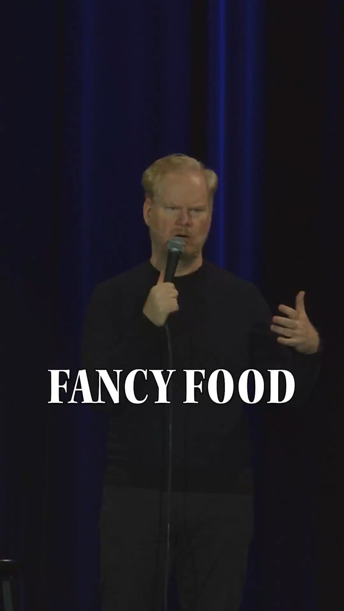 Jim Gaffigan Reveals His Simple Approach To Dining Out In New Comedy Clip The beloved comedian shares his food philosophy in a humorous snippet.