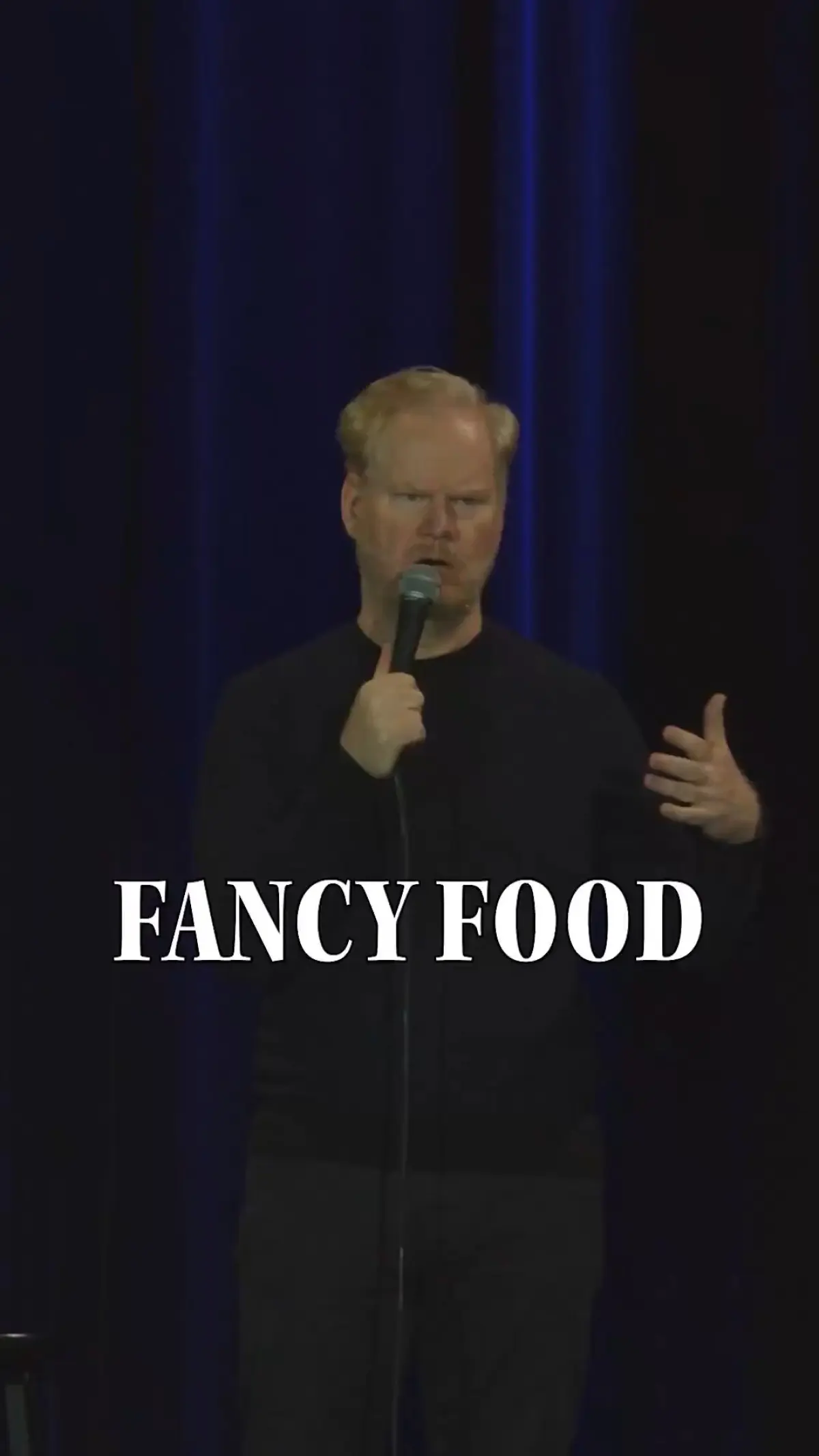 Jim Gaffigan Reveals His Simple Approach To Dining Out In New Comedy Clip The beloved comedian shares his food philosophy in a humorous snippet.