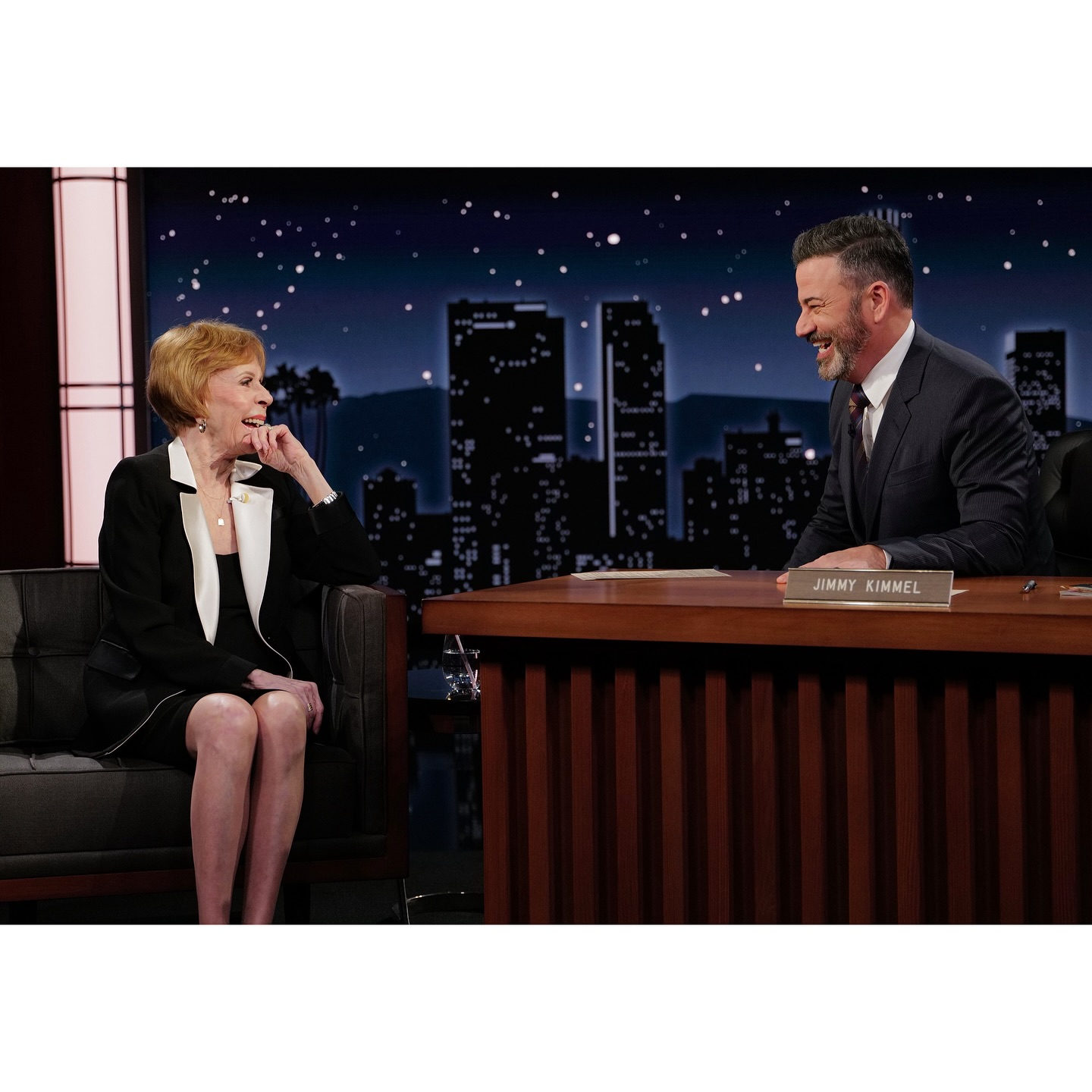 Jimmy Kimmel Celebrates Comedy Legend Carol Burnett's 92nd Birthday With Nostalgic Post