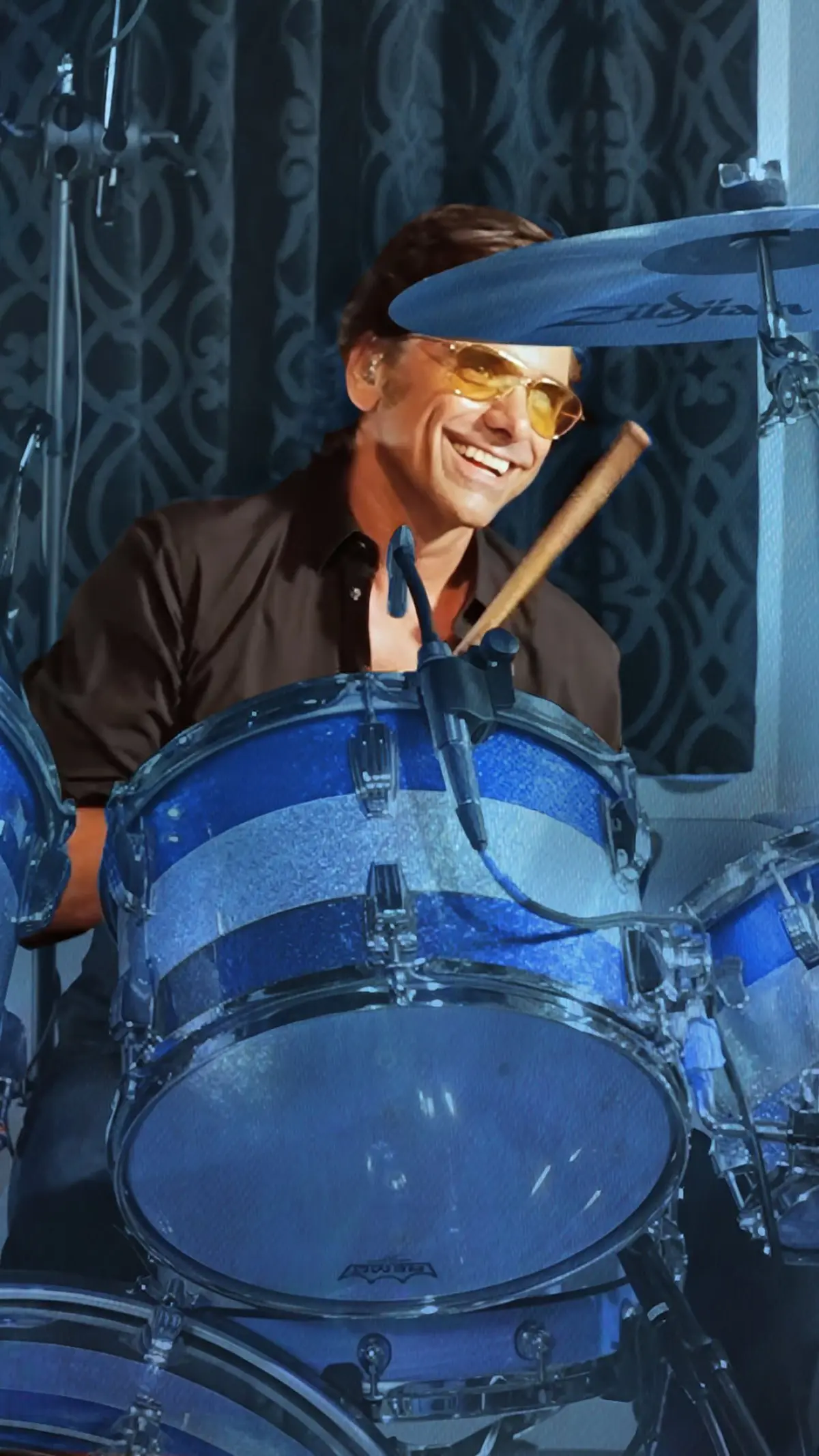 John Stamos Takes On Papa Roach Challenge In Surprising Drumeo Collaboration Full House star steps out of comfort zone to create drum part for rock hit 'Last Resort.'