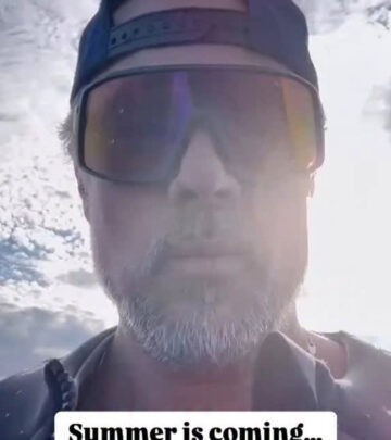 The versatile actor hints at seasonal shift with casual video. 