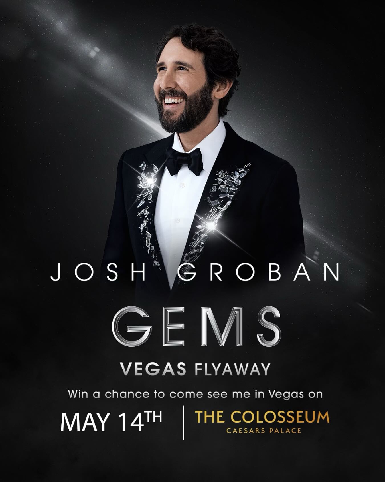 The Colosseum to offer US residents with a chance to meet the star performer in May. 