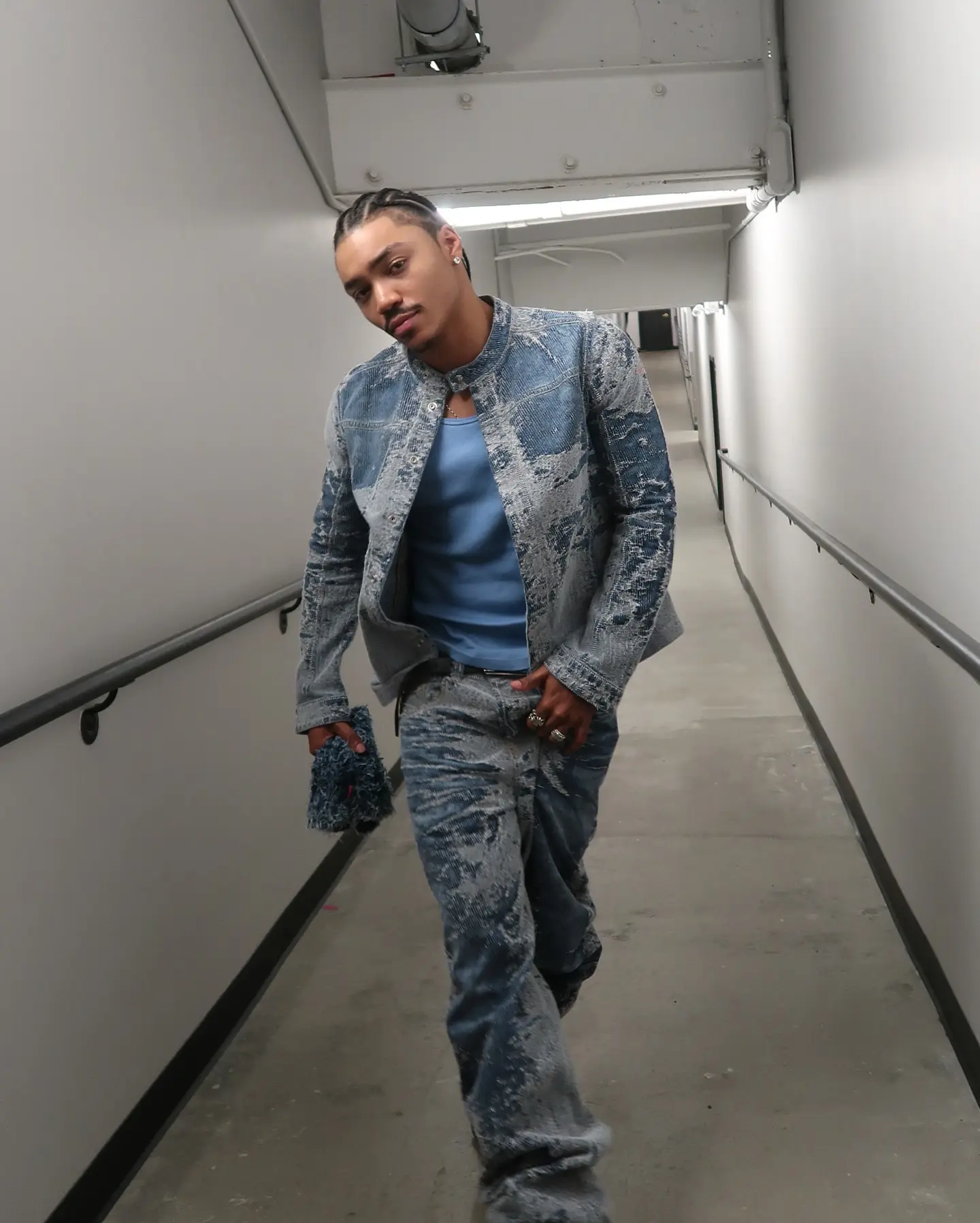 Josh Levi Takes New York In Baby Blue Style: See The Latest Photos