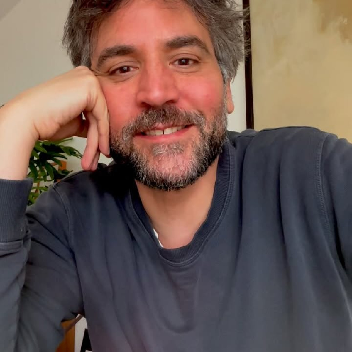 Josh Radnor shares a casual 'Checking in' on Instagram amid his dynamic creative ventures.