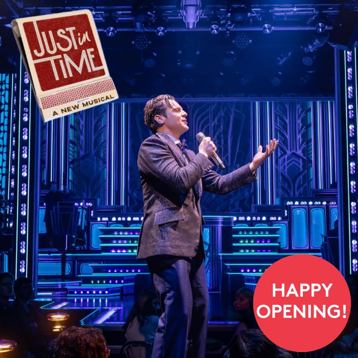Just In Time Musical Captivates Broadway On Opening Night Broadway buzz as 'Just In Time' opens with a celebratory night and new musical energy.